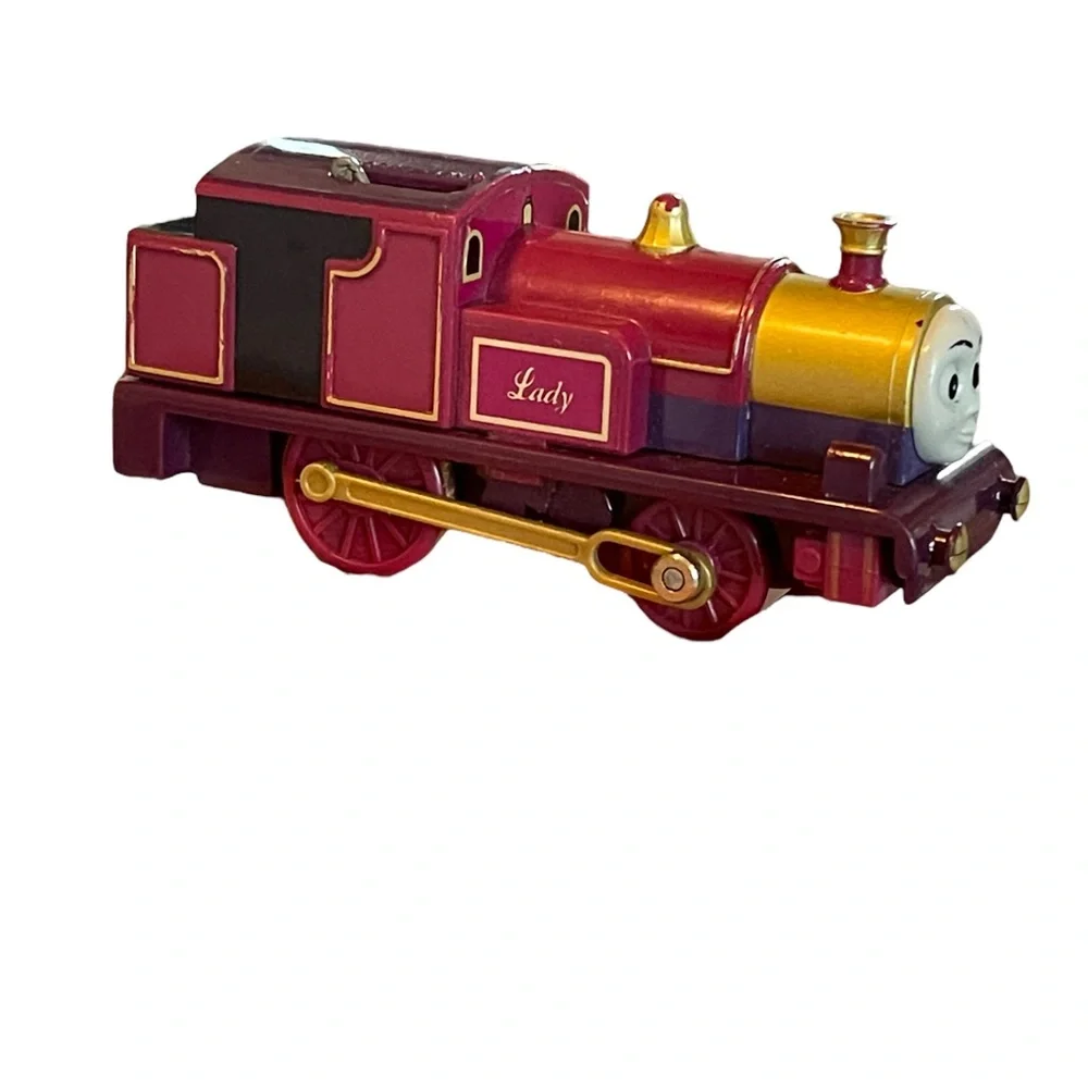 Thomas Tank Engine & Friends Lady Wooden Railway Train And TOMY 2000 Motorized